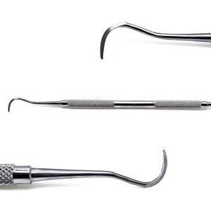 DOM MED DYNAMIC Instruments dentaires manuels de qualité professionnelle, sondes de détartrage en acier inoxydable, obturateurs de canaux radiculaires, garantie de 4 ans - Product Image 3