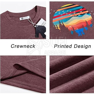 เสื้อยืดลายกราฟิกถักจากผ้าฝ้าย 100% คุณภาพพรีเมียม เพื่อความสบายสูงสุด ระบายอากาศได้ดี เป็นมิตรกับสิ่งแวดล้อม สีไม่ซีดจาง เสื้อผ้าคุณภาพสูง - Product Image 6