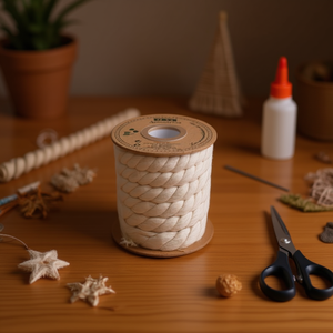 Cuerda de algodón Ilan de 16 mm y 2 m para manualidades y decoración - Product Image 2