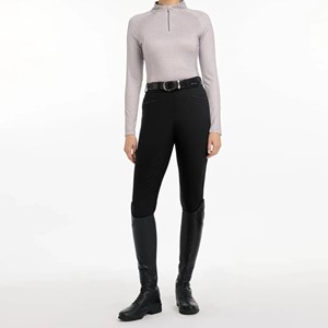Camiseta de Equitación Elástica en 4 Direcciones de Alta Calidad, Capa Base para Competición, Polo, Tela Técnica Suave al Tacto - Product Image 4