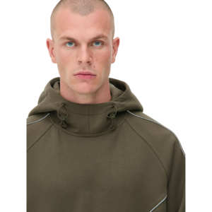 Sudadera con Capucha Personalizada para Hombre, de Invierno, con Estampado en Relieve, de Alta Calidad, Talla Grande, de Algodón Grueso, Estilo Urbano - Product Image 3