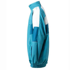 Ensemble de survêtement coupe-vent pour homme, veste zippée intégrale avec pantalon de jogging assorti, vêtements de sport - Product Image 5