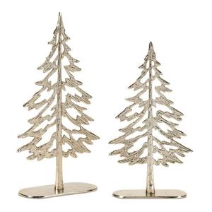 Silver Xmas <b>Tree</b> Gift Sets With Base Twinkle Star Top Decorative Christmas <b>Trees</b> For Home Decor Living Room <b>Tabletop</b> Items - Product Image 4