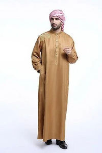 Thobe islamique sur mesure pour hommes, vêtements islamiques grande taille, Jubba pour enfants et adultes, ensemble familial assorti de thobes islamiques pour hommes - Product Image 4
