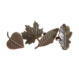 Porte-serviettes élégant en forme de feuille d'érable pour la maison et les événements au meilleur prix - Product Image 1