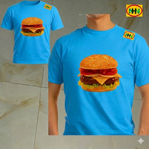 T-shirts imprimés de marque en gros, vêtements personnalisés de marque, t-shirts vierges de haute qualité pour hommes, style chinois du Bangladesh - Product Image 3