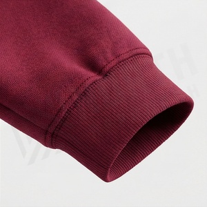 Survêtement à capuche pour homme, couleur marron, avec blocs de couleur, fermeture éclair intégrale, vêtements de sport décontractés avec poches latérales, mélange de polyester et de coton, vêtements d'automne - Product Image 6
