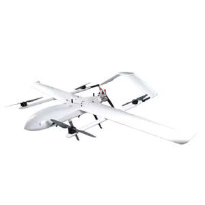 Robot logístico de ala fija HVT380 EFI Hybrid VTOL de 3,8 m de envergadura con capacidad de carga de 10kg para suministros de emergencia - Product Image 1