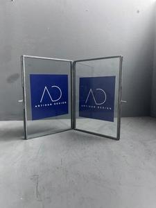 Folding Metal Tabletop Picture <b>Frame</b> with Book Style Design - Product Image 4