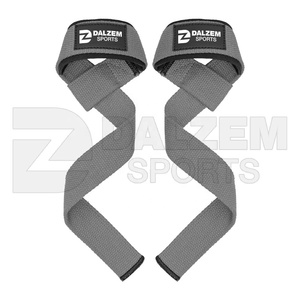 Correa de algodón hecha a medida, soporte acolchado de neopreno, muñequeras para levantamiento de pesas, correas para levantamiento de pesas - Product Image 1