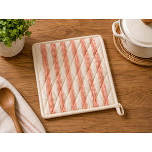 Porte-ustensiles en lin de qualité supérieure |   Tapis de cuisson matelassé résistant à la chaleur pour la cuisson et la pâtisserie. Tapis de protection matelassé durable pour la maison et la restauration - Product Image 1