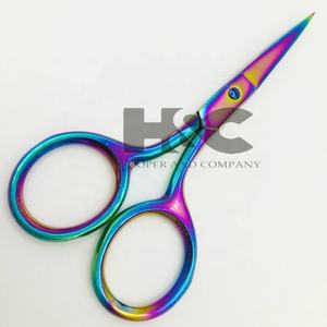 Tijeras de uñas de belleza de acero inoxidable para mujer profesional, recorte de pelo sostenible para el hogar, cejas, pestañas, cutículas, manicura afilada - Product Image 1