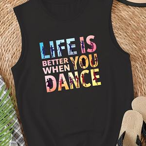 LA VIE EST MEILLEURE QUAND VOUS DANSEZ Gilet décontracté pour femme - Product Image 1