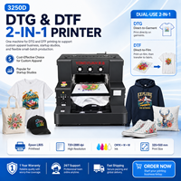 Machine d'impression de t-shirts 3250D Pro A3 DTF DTG Epson XP600 Encre blanche Imprimante 32x50cm pour les petites entreprises