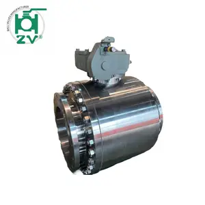 Chemical Stainless Steel Trunnion Mounted 10 Inch 150 RFxRF Ball Valve