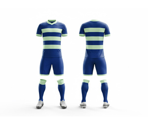 Custom Full Sublimation Soccer Uniform Set | <b>Men</b> Women Youth Sizes | Lightweight Quick Dry Training Sportswear - Product Image 6