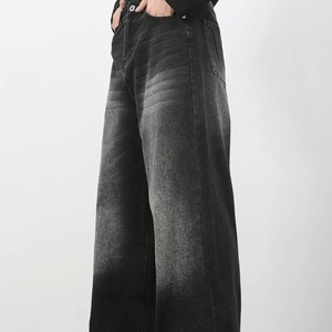 Stylish Baggy <b>Jeans</b> With <b>Soft</b> Cotton And Adjustable Waist Baggy <b>Jeans</b> With Button Closure And Classic Pocket Design - Product Image 5