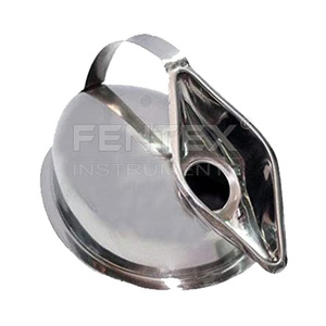 Urinoir manuel féminin en acier inoxydable allemand Holloware Instruments pour usage hospitalier, équipement médical consommable - Product Image 5