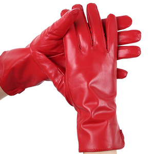Guantes de Piel de Oveja de Alta Calidad para Hombre, Guantes de Moda para Invierno, Cálidos para Uso en Exteriores, con Compatibilidad con Pantalla Táctil - Product Image 2