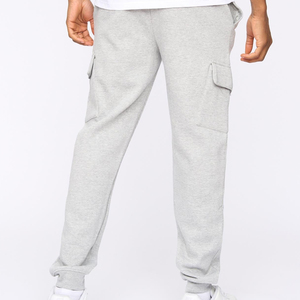 Pantalones Deportivos de Algodón para Hombre, Cintura Elástica con Cordón, Bolsillos Laterales, Estilo Casual para Otoño - Product Image 2
