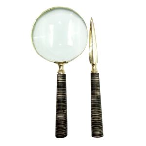 Artesanía India Metal Vintage diseño lupa aspecto antiguo ojo vidrio venta al por mayor Color bronce buena calidad nuevo diseño 2025 - Product Image 1