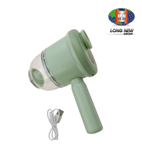 เครื่องบดสับอาหารไฟฟ้า LONGNEW สำหรับใช้ในครัวเรือน – เครื่องตัดผักขนาดเล็กทำจากพลาสติกทนทาน สำหรับกระเทียม เนื้อสัตว์ หัวหอม และการเตรียมอาหาร - Product Image 1