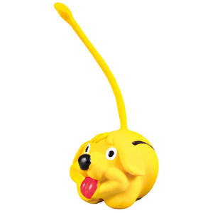 Set of 6 cm Latex Balls with <b>Tails</b> Sound Activated Pet Squeak <b>Toys</b> - Product Image 4