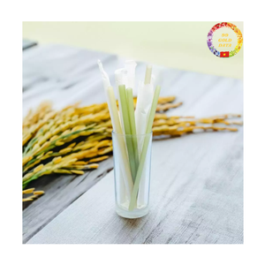 Pajitas para Beber de Arroz |   Pajitas Comestibles Biodegradables |   Uso en Cócteles y Bebidas |   Venta al por Mayor en Vietnam - Product Image 6