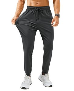 Pantalon de survêtement pour hommes en gros, personnalisé, de créateur, coupe ample, avec cordon de serrage à la taille, pour le sport et le jogging - Product Image 1