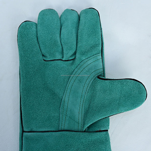 Gants de soudage en cuir de haute qualité, doublure en coton, résistants au feu, gants de travail de sécurité pour usage industriel TIG - Product Image 5