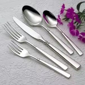 Contemporary Dining <b>Flatware</b> Set Stainless Steel Cutlery Set Built for Clean Look and Premium Comfort - Product Image 3