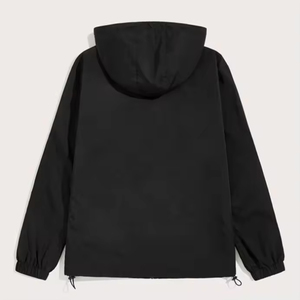 High Quality <b>Men</b> Gym Wear Training Custom Street wear <b>Men's</b> Vintage <b>Pullover</b> Zip up Nylon <b>Jacket</b> High Windbreaker <b>Jacket</b> for <b>Men</b> - Product Image 5