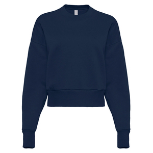 Custom <b>Women</b> Acid Wash Sweatshirt Heavyweight Crewneck Pullover Vintage <b>Fleece</b> Streetwear Fashion <b>Top</b> Custom Embroidery Printing - Product Image 5