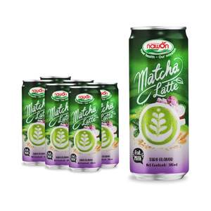 Nuevo Producto: Latte de Matcha Vegano con Leche de Avena, 320 ml, Bebidas de Té Matcha Enlatadas, Certificación HALAL, Marca Privada, OEM, ODM, Muestra Gratuita - Product Image 3