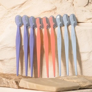 Modern Stainless Steel Eyebrow Tweezers Set Pointed Tip Slanted Design Durable Grooming <b>Tool</b> for Precise <b>Hair</b> <b>Removal</b> - Product Image 4
