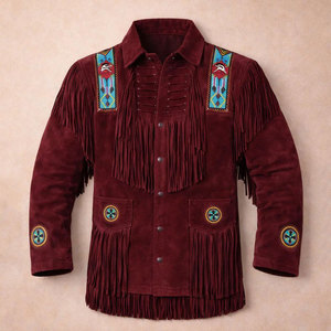 Breathable <b>Suede</b> Leather <b>Jacket</b> For Men Casual Wear Wholesale Winter <b>Jacket</b> In Reasonable Wholesale Price - Product Image 5