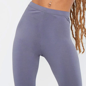 Leggings de Yoga con Cintura Elástica, Ligeros, Leggings para Mujer, Cintura Alta, con Bolsillo, Color Sólido, Poliéster, Secado Rápido, Talla Grande, Largo Completo - Product Image 4