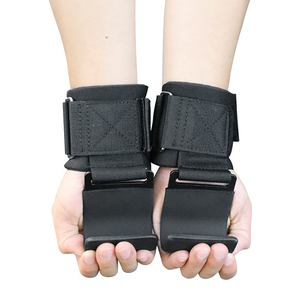 สายรัดข้อมือแบบนีโอพรีนสำหรับยกน้ำหนัก พร้อมสายรัดข้อมือกันลื่น ระบายอากาศได้ดี สำหรับการออกกำลังกายเพาเวอร์ลิฟติ้ง ยูนิเซ็กซ์ - Product Image 1