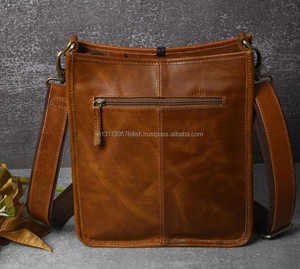 กระเป๋าหนังขนสัตว์สำหรับผู้หญิงวินเทจสไตล์ตะวันตก - Product Image 4