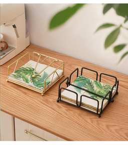 Porte-serviettes en métal avec design carré, logo personnalisé, accessoire de table de restaurant - Prix direct usine - Product Image 2