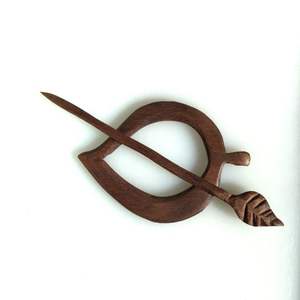 กิ๊บติดผมไม้แบบขายส่ง เป็นมิตรกับสิ่งแวดล้อม ประดับคริสตัล แฟชั่น - Product Image 6