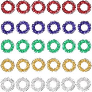 Set di 30 Anelli Sensoriali per Agopressione, Massaggiatore Antistress per Adolescenti e Adulti - Product Image 1