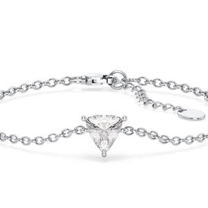 REYES Nouveauté Bracelet chaîne à maillons en argent sterling 925 avec moissanite taille triligne de 1,27 carat pour femme, bijoux fins - Product Image 4