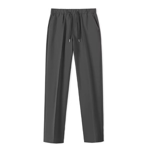 Straight Leg Casual Mid Heavyweight Men's Sweatpants 100% Polyester Joggers Track Pants Baggy Sweat Trousers - Product Image 4