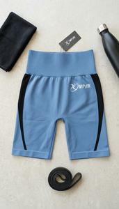 Shorts de sport taille haute sans couture pour le yoga et la gym, respirants et à séchage rapide, pour un effet galbant des fessiers - Product Image 6