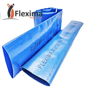 Tuyau plat durable en PVC Flexima pour une utilisation industrielle agricole certifié ISO 9001 haute pression facile à transporter/stocker 3/4 "-12" taille - Product Image 4