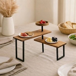 Bandeja de Madera para Servir, Hecha a Mano, Decorativa, para Servir y Almacenar Alimentos en el Hogar, Venta al Por Mayor - Product Image 5