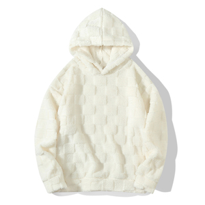 Sudadera con Capucha para Mujer, Diseño Geométrico, Forro Polar, Informal, Manga Larga, Color Gris, 100% Poliéster, para Mujer, 2026 - Product Image 5