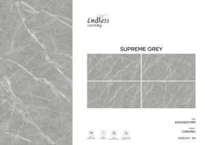 Carreaux de porcelaine modernes de haute qualité, 600x1200, grand format premium, pour salon, salle de bain, cuisine et murs. - Product Image 2