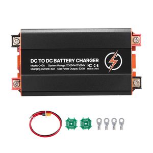 Estaciones de Energía Portátiles de 520W, Cargador de Batería de CC a CC, Cargador de Alternador de 40A, Carga Rápida, Compatible con LiFePO - Product Image 1